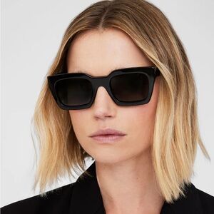 Anine Bing Indio Black Sunglasses